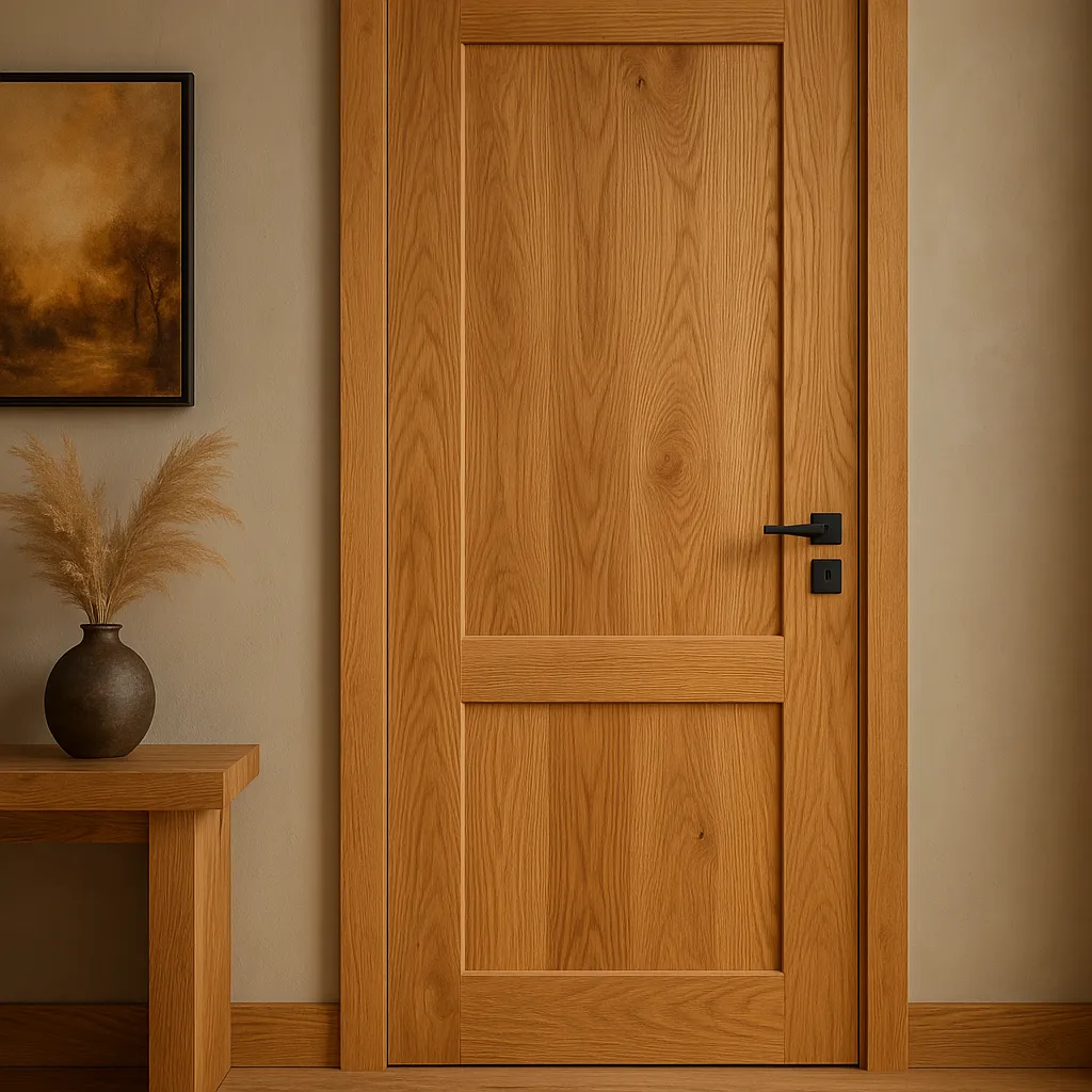 Porte massive – Le bois dans toute sa noblesse