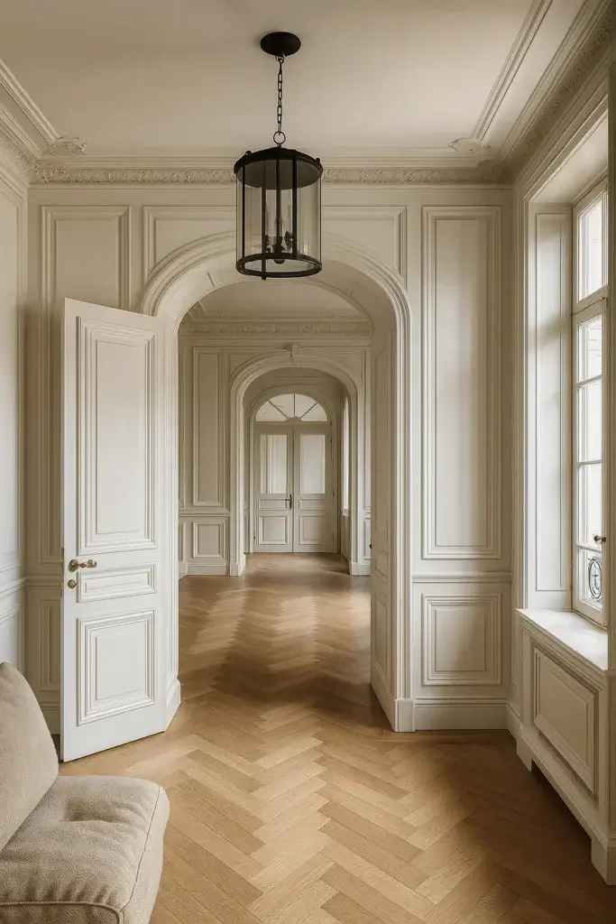 Le style classique haussmannien exprime une élégance intemporelle, un certain goût pour la noblesse discrète.