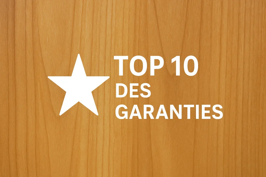 Top 10 des garanties